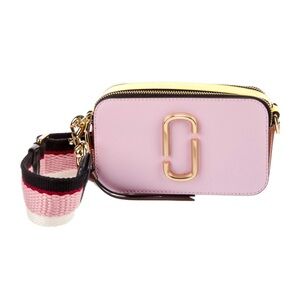 NEW Marc Jacobs Leather Snapshot Bag